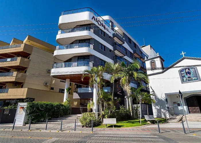 Aion 204 - Lindo Loft - 1 Vaga De Garagem | Centro De Bombinhas Apartamento
